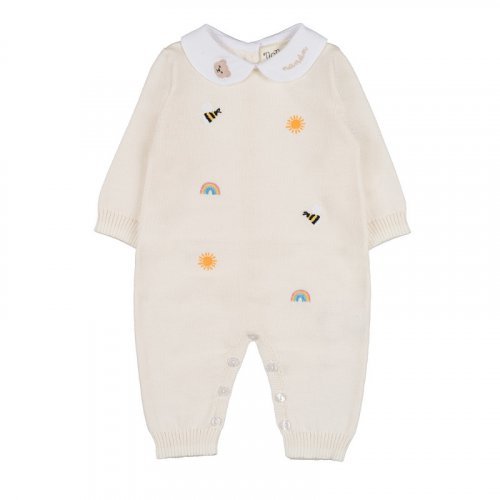 Babygro with graphics and collar