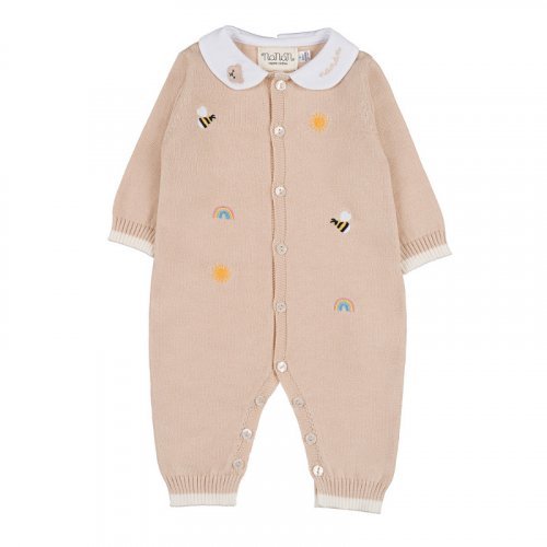 Babygro with graphics and collar