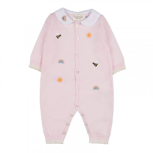 Babygro with graphics and collar