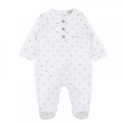 Babygrow with Grey Bears and Buttons_2748