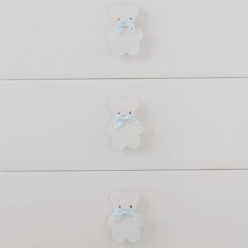 Bear pommels for Chest of Drawers and Wardrobe - "Fiocco" Line_534