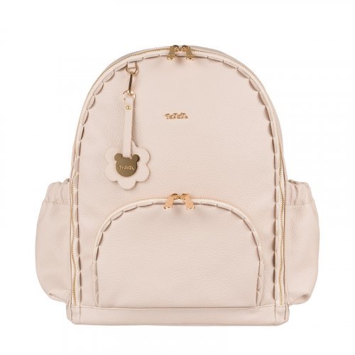 Beige Backpack