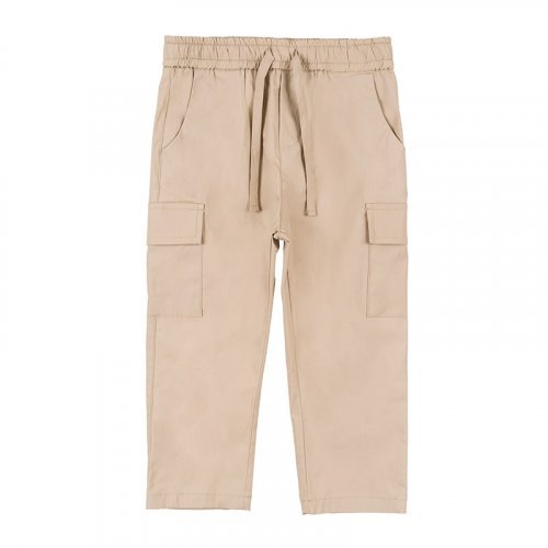 Beige Pants with Pockets