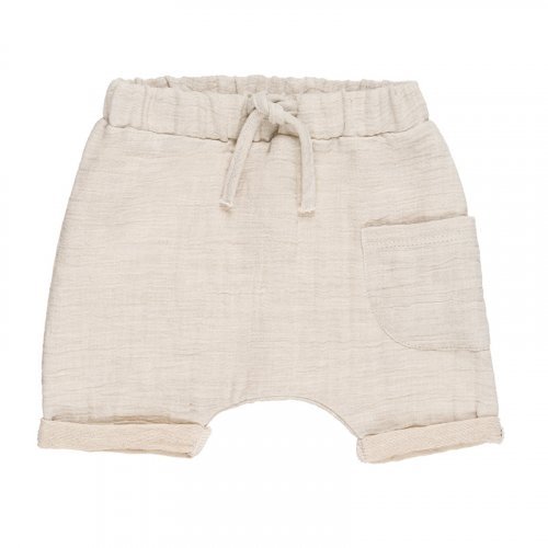 Beige Short with Pocket_4428