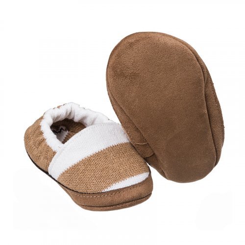 Beige Striped Shoes_5438