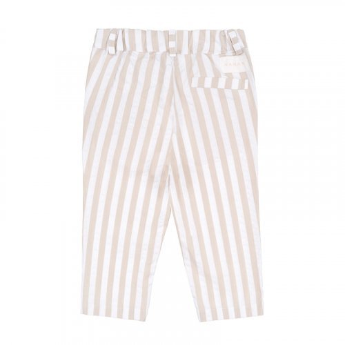 Beige striped trousers_8522
