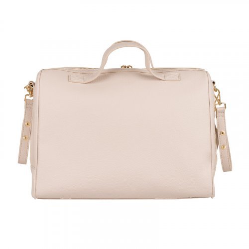 Beige Walking bag with changing table_8981