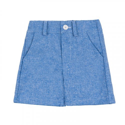 Blaue Bermuda-Shorts