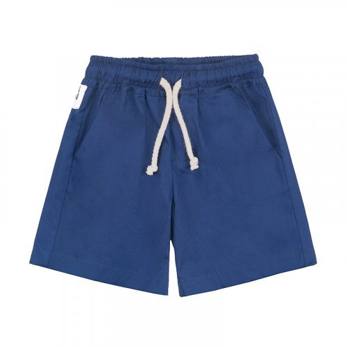 Blaue Bermuda-Shorts