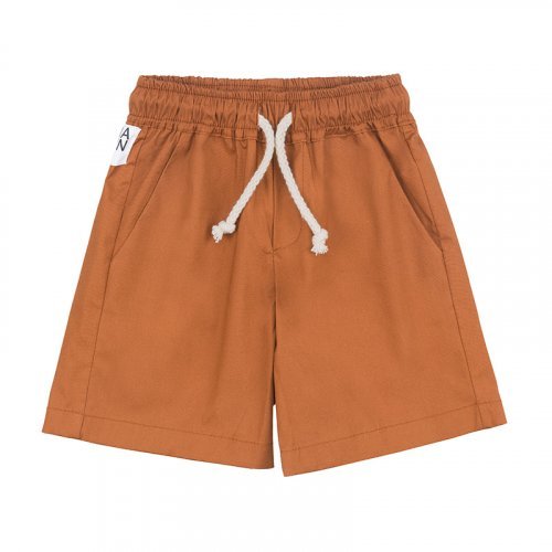 Braune Bermuda-Shorts
