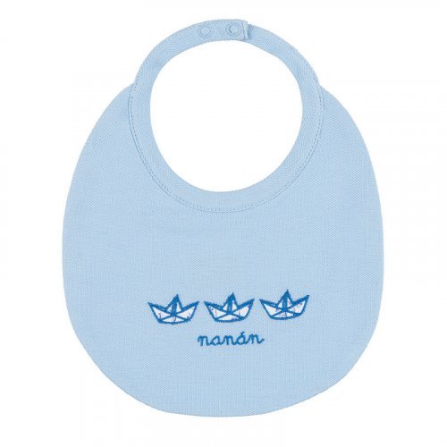 Bib with embroidery