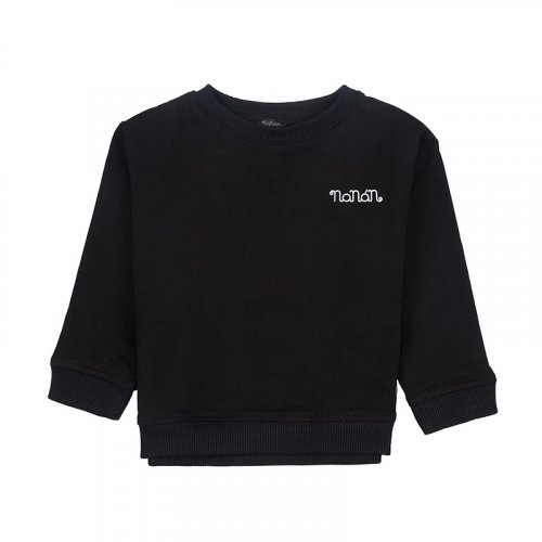 Black sweatshirt with Long Sleeve_5878
