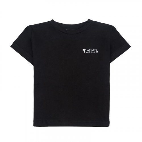 Black T-shirt with short Sleeve_5897