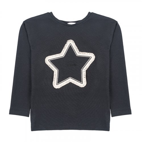 Black T-shirt with Star