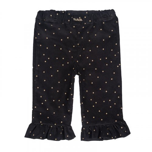 Black Velvet Trousers