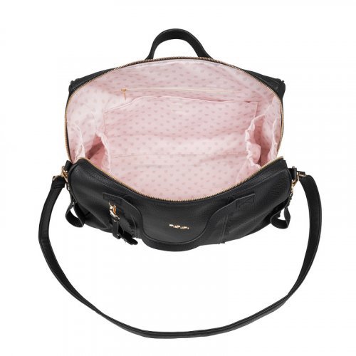 Black Walking bag with changing table_8975