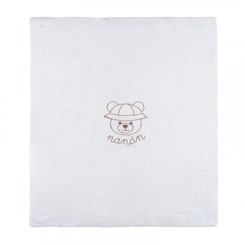 Blanket with teddy bear