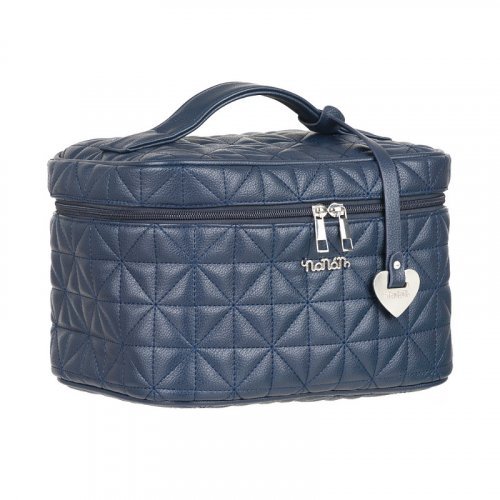 Blue Quilted Beautycase_9347