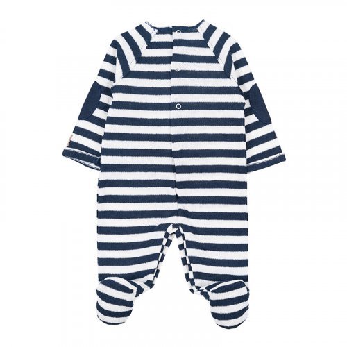 Blue Striped Babygro_4265