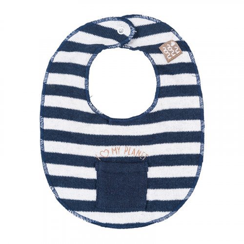 Blue Striped Bib