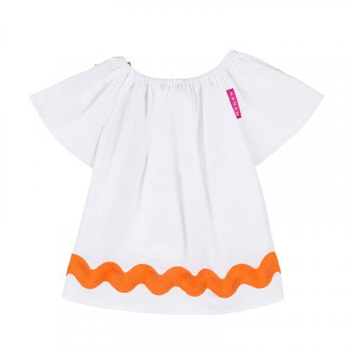 Blusa Bianca con Passamaneria_5289