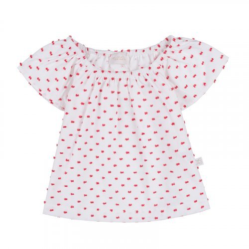 Blusa in plumetis