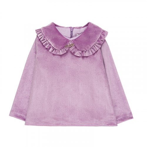 Blusa Lilla in Ciniglia