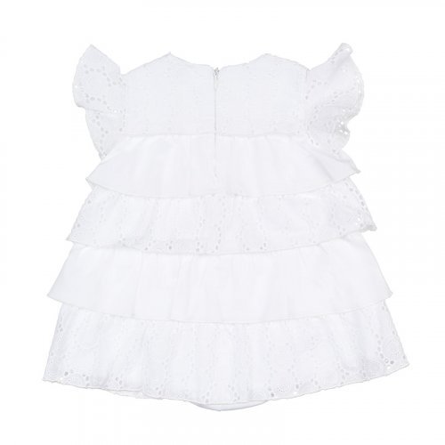 Bodysuit dress with flounces_7986