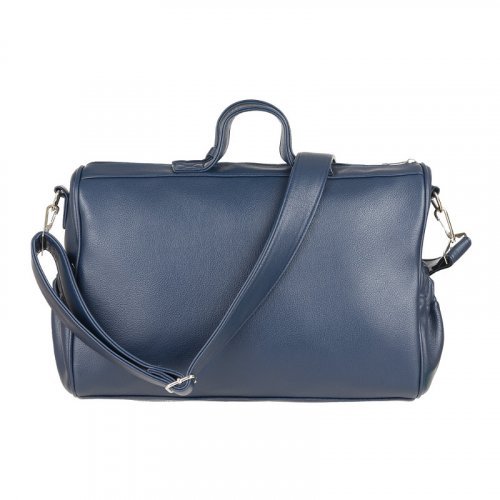 Sac de promenade matelassé bleu_9351