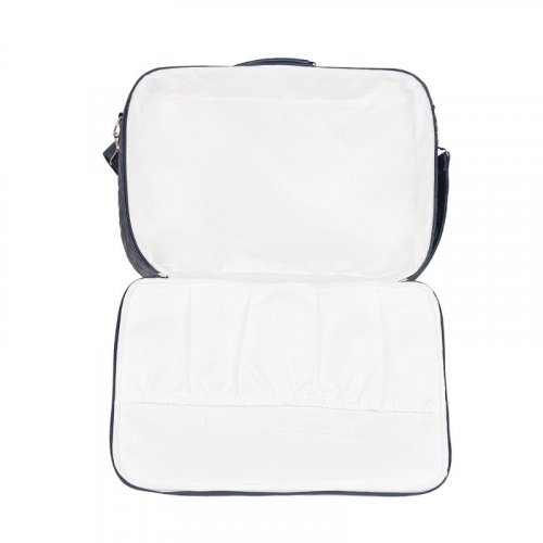 Sac à langer matelassé bleu_9354