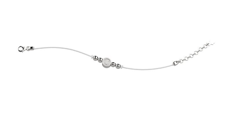 Bracelet en argent 925 - Blanc