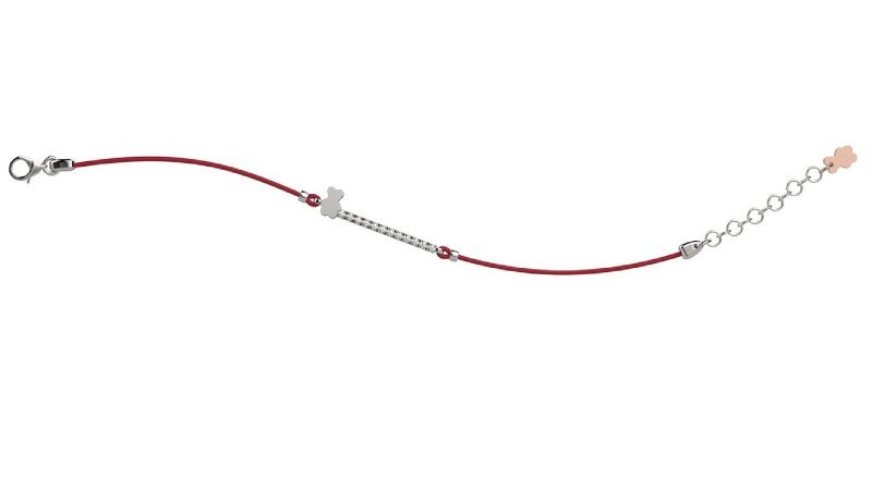 Armband Silber 925 - Rot