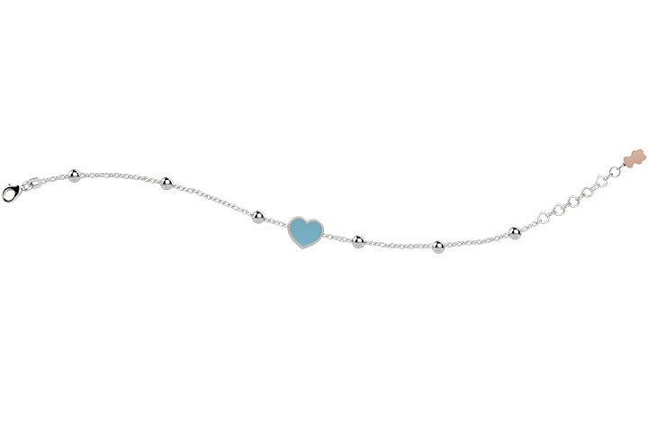 Bracelet avec Cœur Turquoise