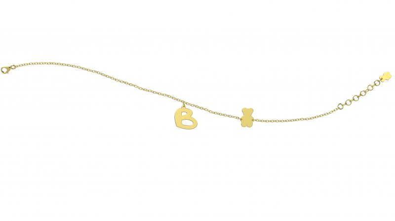 Bracciale con Lettera "B"_2650