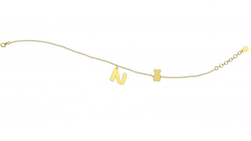 Bracciale con Lettera "N"_2668