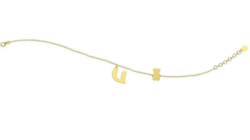 Bracciale con Lettera "U"_2680