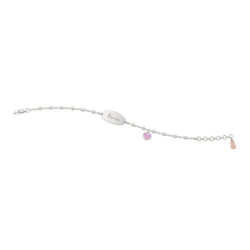 Bracciale Con Targhetta BimBo Arg 925_2128