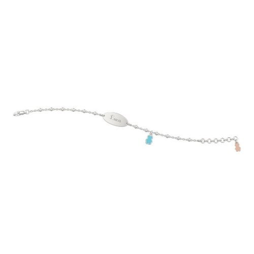 Bracciale Con Targhetta BimBo Arg 925_2132