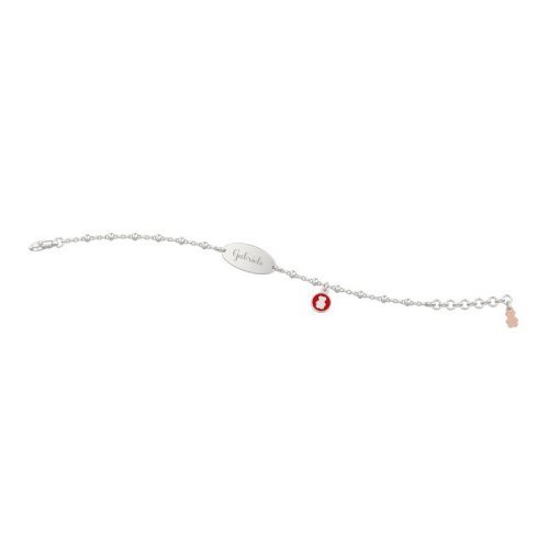 Bracciale Con Targhetta BimBo Arg 925_2138