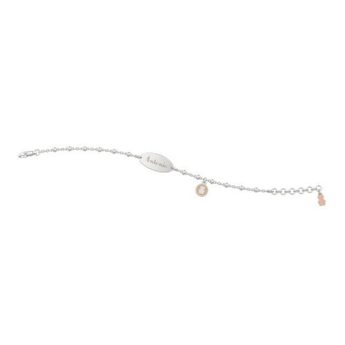 Bracciale Con Targhetta BimBo Arg 925_2142