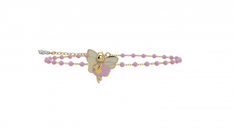 Bracciale Fatina dei Sogni Rosa in Argento 925_12657