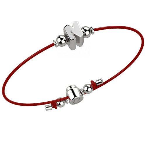 Bracelet Rouge N Argent 925