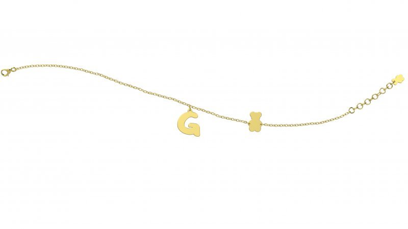 Bracelet with Letter "G"_2660