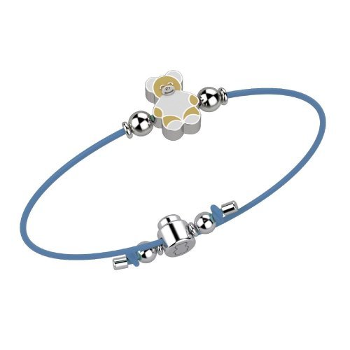 Bracelet with Light Blue Lace - Bear