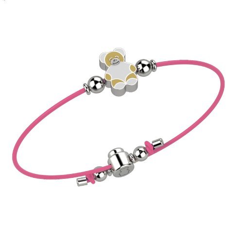 Bracelet with Pink Lace - Bear