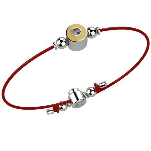 Bracelet with Red Lace - Letter O_1911