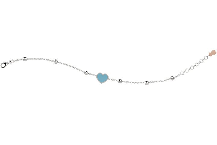 Bracelet with Turquoise Heart