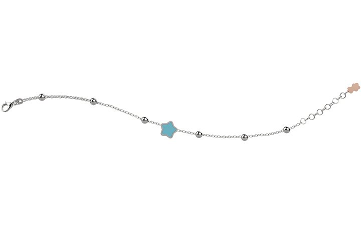 Bracelet with Turquoise Star