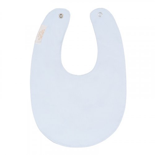 Light-blue Bib "La Mamma Mi Ha Fatto Bellissima"_5774