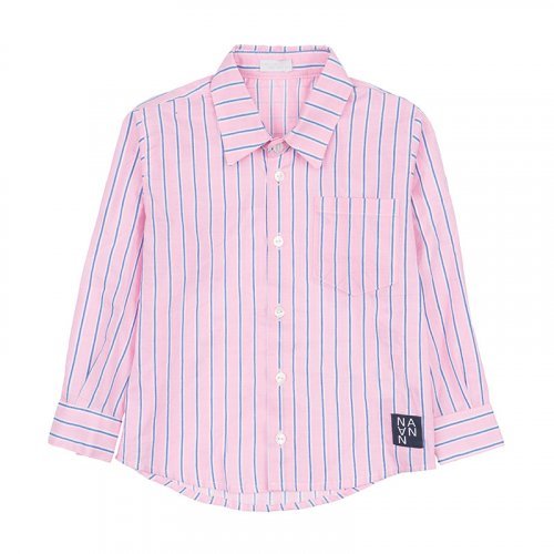 Camicia a Righe Rosa